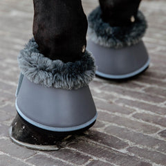 Kentucky Horsewear Sheepskin Leather Overreach Boots