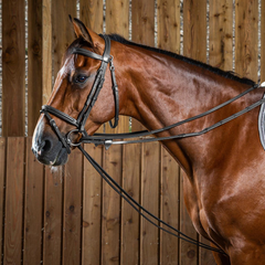 Dy'on Working Collection Full Leather Draw Reins 1/2"