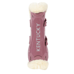 Kentucky Horsewear Vegan Sheepskin Tendon Boots Bamboo Elastic