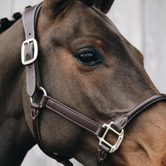 Kentucky Horsewear Leather Anatomic Halter Neck Piece