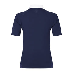 Kentucky Horsewear Show Shirt Women Classic with Glitter Zipper Short Sleeve
