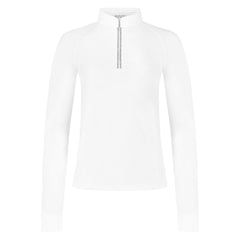 Kentucky Horsewear Show Shirt Women Classic with Glitter Zipper Long Sleeve
