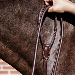 Kentucky Horsewear Leather Chain Lead