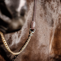 Kentucky Horsewear Leather Chain Lead