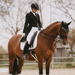Kentucky Horsewear Saddle Pad Pearls Dressage