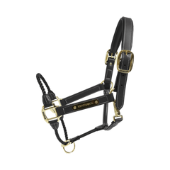 Kentucky Horsewear Leather Rope Halter
