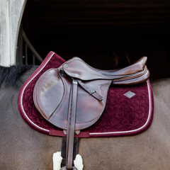 Kentucky Horsewear Saddle Pad Velvet Jumping