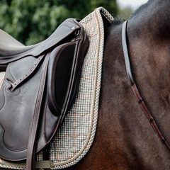 Kentucky Horsewear Saddle Pad Pied De Poule Dressage