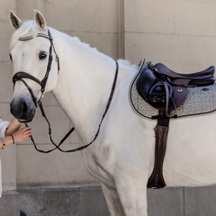 Kentucky Horsewear Saddle Pad Pied De Poule Jumping