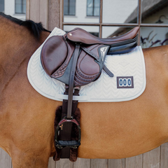Kentucky Horsewear Saddle Pad Fishbone Competition 2 numbers Jumping