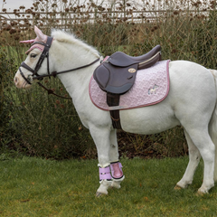 Kentucky Horsewear Saddle Pad Unicorn Head Glitter Dressage