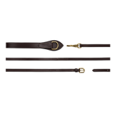 Dy'on D Collection Full Leather Draw Reins 1/2"