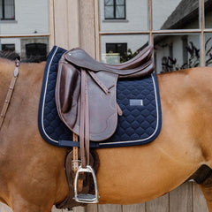 Kentucky Horsewear Saddle Pad Onion Quilt Rubber Logo Dressage
