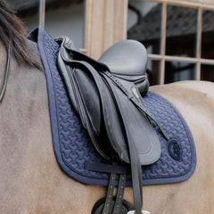 Kentucky Horsewear Saddle Pad Plaited 3D Logo Dressage