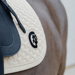 Kentucky Horsewear Saddle Pad Plaited 3D Logo Dressage