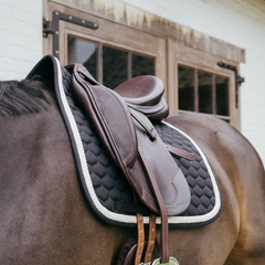 Kentucky Horsewear Saddle Pad Plaited Cord Dressage