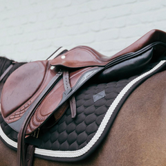 Kentucky Horsewear Saddle Pad Plaited Cord Jumping