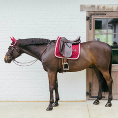 Kentucky Horsewear Saddle Pad Plaited Cord Dressage
