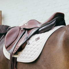 Kentucky Horsewear Saddle Pad Plaited Cord Jumping