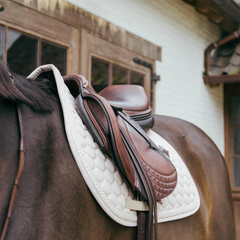 Kentucky Horsewear Saddle Pad Plaited Cord Jumping