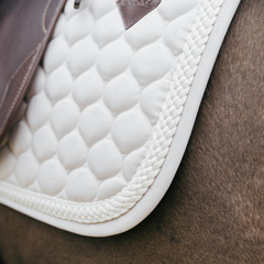 Kentucky Horsewear Saddle Pad Plaited Cord Dressage
