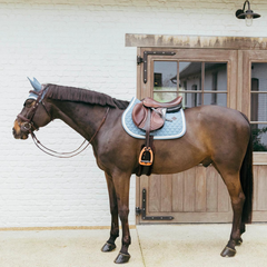 Kentucky Horsewear Saddle Pad Plaited Cord Jumping