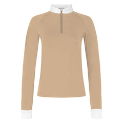 Kentucky Horsewear Show Shirt Women Classic with Glitter Zipper Long Sleeve