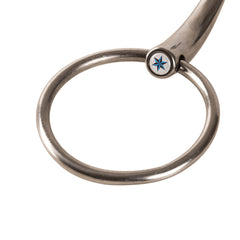 Velari Snaffle Double Jointed Loose Ring Stainless Steel