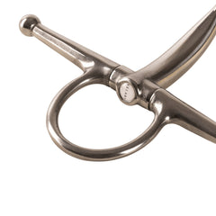 Velari Full Cheek Bit Double Jointed Stainless Steel