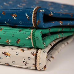 Kentucky Horsewear Saddle Pad Velvet Horse printing Show Jumping
