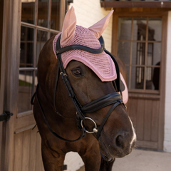 Kentucky Horsewear Fly Veil Wellington Velvet Mini Pearls