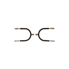Velari Spurs Stainless Steel with Rubber - Rounded