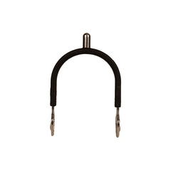Velari Spurs Stainless Steel with Rubber - Rounded