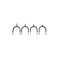Velari Spurs Stainless Steel with Rubber Ball Shaped