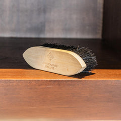 Grooming Deluxe Wooden Classic Brush short hard