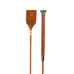 Kentucky Horsewear Jumping Whip Guidance Leather Grip