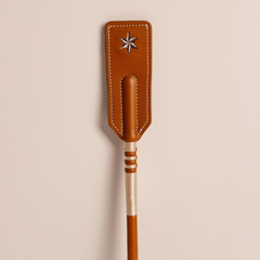 Kentucky Horsewear Jumping Whip Classy Smooth Leather