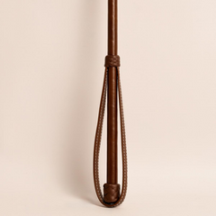 Kentucky Horsewear Jumping Whip Classy Smooth Leather
