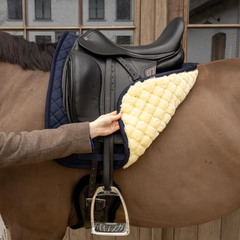 Kentucky Horsewear Skin Friendly Saddle Pad Sheepskin Diamond Dressage