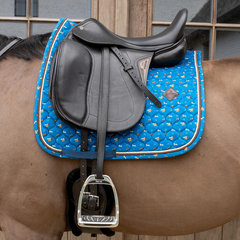 Kentucky Horsewear Saddle Pad Velvet Horse printing Dressage