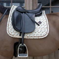Kentucky Horsewear Saddle Pad Velvet Horse printing Dressage