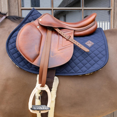 Kentucky Horsewear Skin Friendly Saddle Pad Sheepskin Diamond Show Jumping