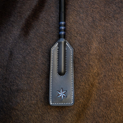 Kentucky Horsewear Jumping Whip Classy Smooth Leather