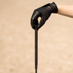 Velari Dressage Whip Guidance Leather Grip 100cm