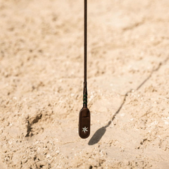 Velari Dressage Whip Balance Rubber Grip 120cm