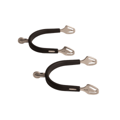 Velari Spurs Stainless Steel with Rubber Medium Wheel Rowell