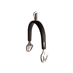 Velari Spurs Stainless Steel with Rubber Medium Wheel Rowell