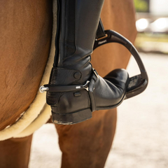 Velari Spurs Stainless Steel with Rubber Medium Wheel Rowell