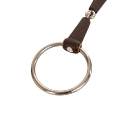 Velari Snaffle Flex Single Jointed Loose Ring Medium