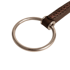 Velari Leather Snaffle Loose Ring